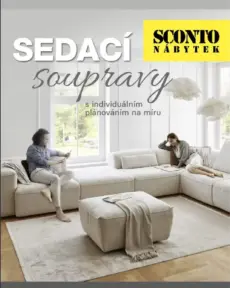 SCONTO Nábytek – Sedací soupravy leták od 24.02. – 31.12.