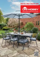 Unihobby – Katalog nábytek, grily a bazény 2026 leták od 10.04. – 30.06.