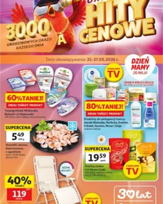 Akční leták Hipermarket Auchan Polsko platný od 21.05.2026