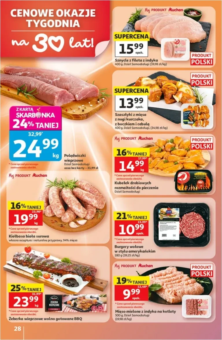 Akční leták Hipermarket Auchan Polsko platný od 21.05.2026 - strana 28