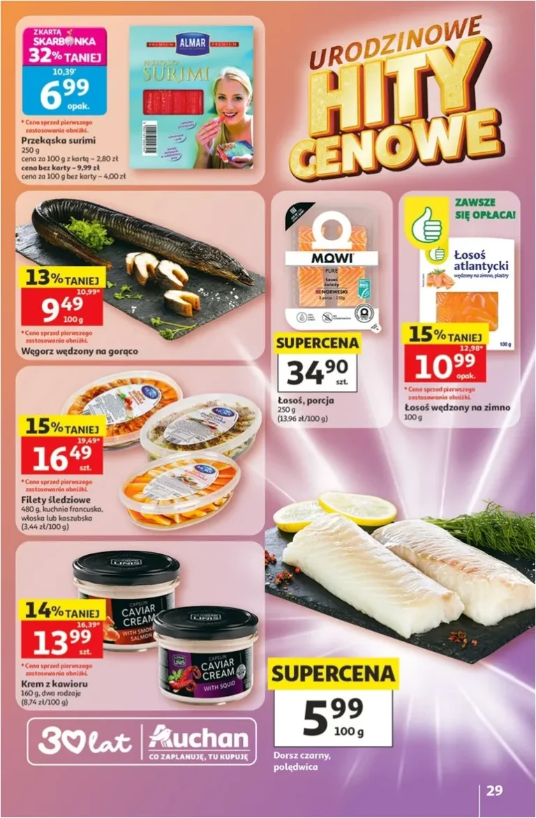 Akční leták Hipermarket Auchan Polsko platný od 21.05.2026 - strana 29
