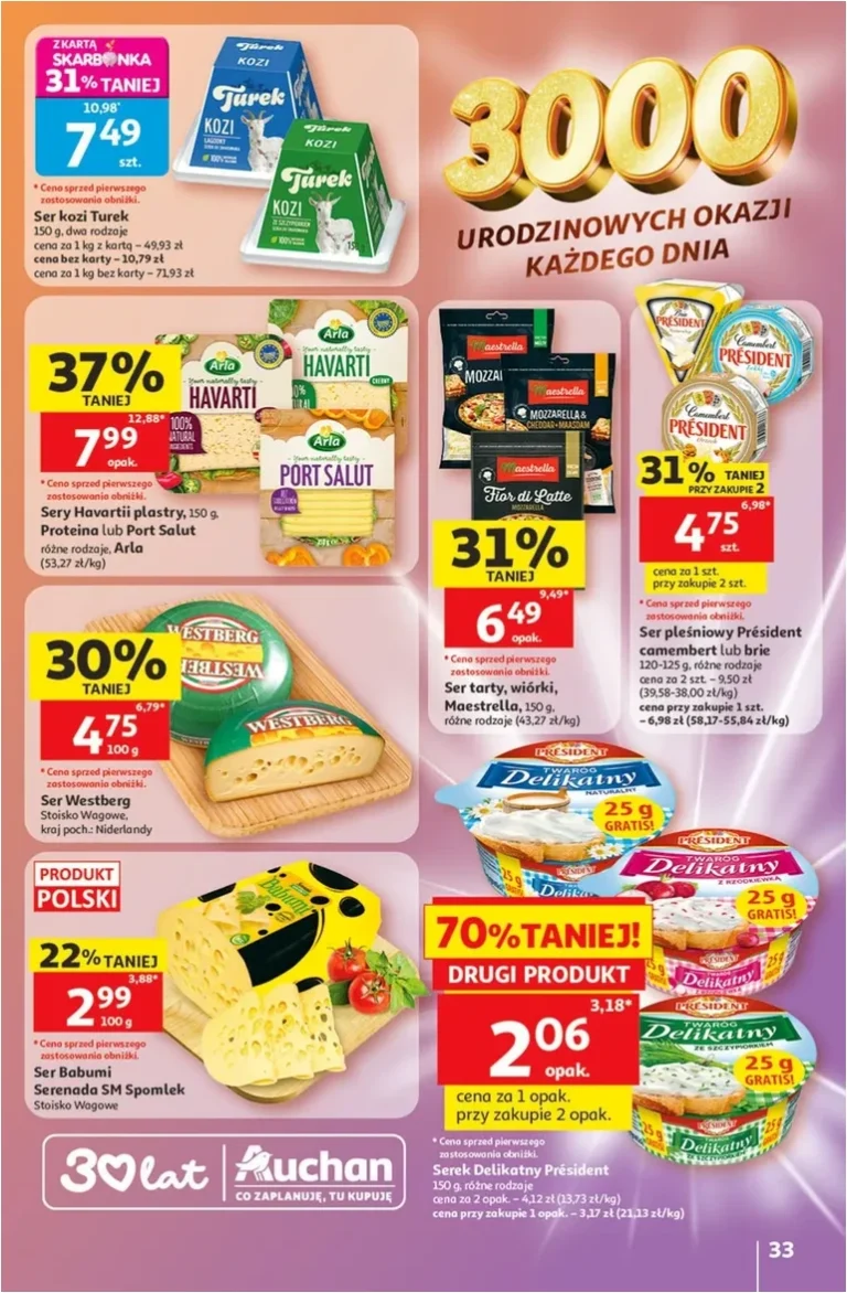 Akční leták Hipermarket Auchan Polsko platný od 21.05.2026 - strana 33