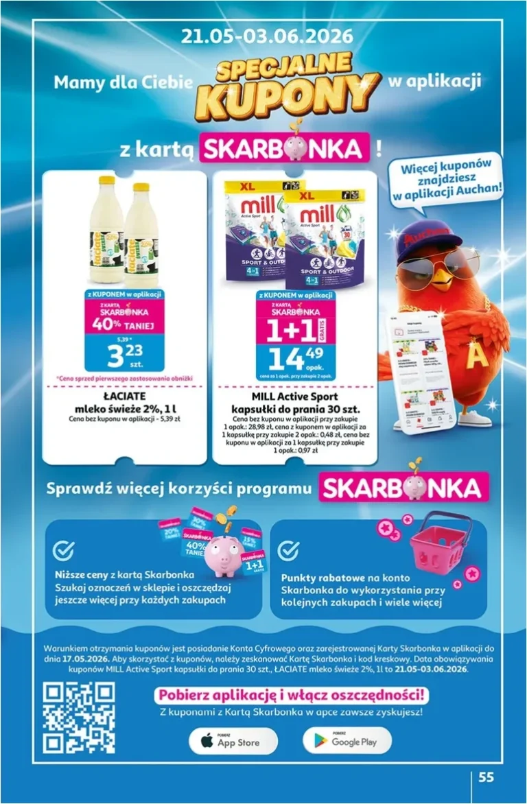 Akční leták Hipermarket Auchan Polsko platný od 21.05.2026 - strana 55