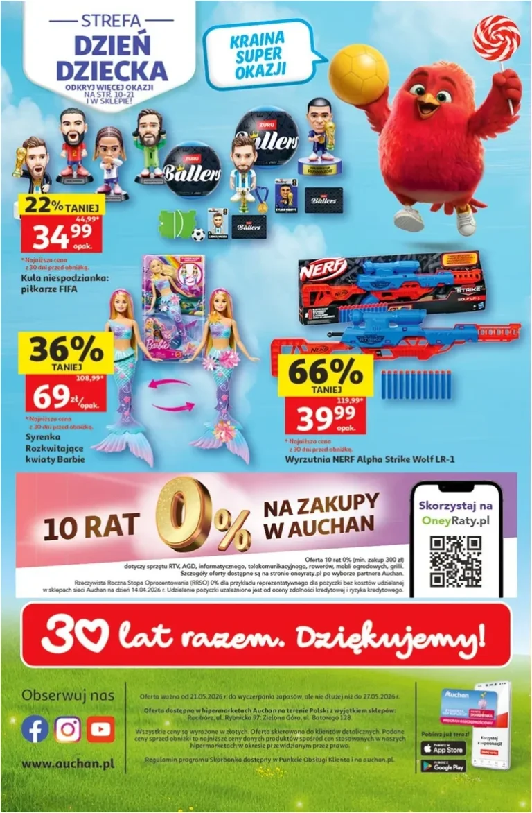 Akční leták Hipermarket Auchan Polsko platný od 21.05.2026 - strana 57