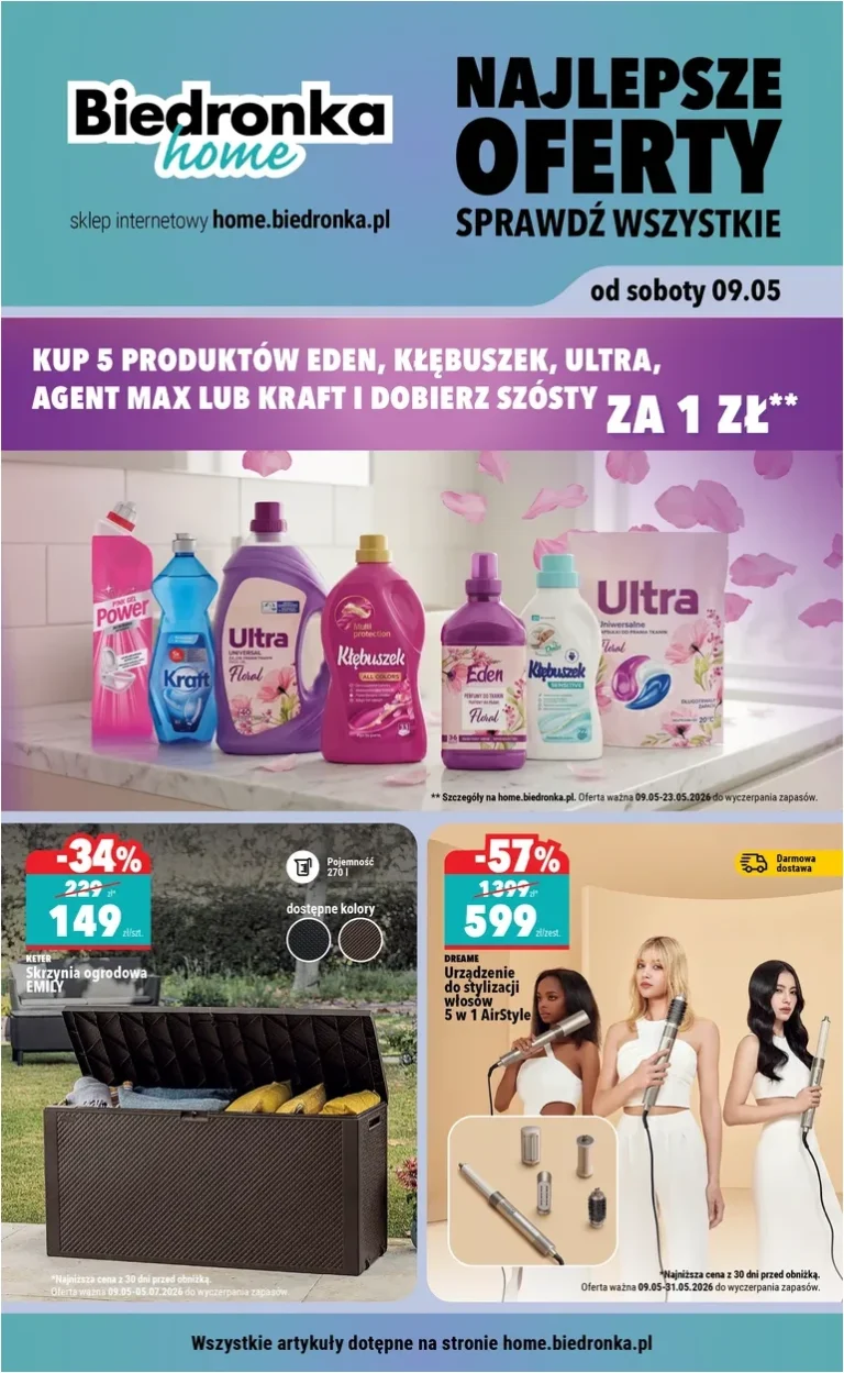 Akční leták Biedronka – Home platný od 09.05.2026 - strana 1