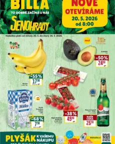 Akční leták Billa – Senohraby platný od 20.05.2026