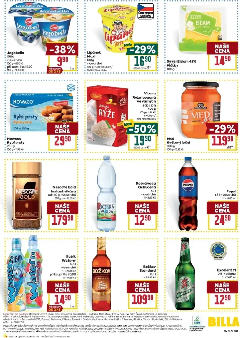 Akční leták Billa – Malý leták platný od 20.05.2026 - strana 3