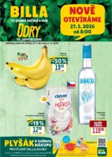 Nejnovější Billa – Speciál: Odry leták platný od 27.05.2026 ⭐