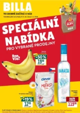 Nejnovější Billa – Speciální nabídka: vybrané prodejny leták platný od 27.05.2026 ⭐