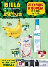 Nejnovější Billa – Olomouc leták platný od 27.05.2026 ⭐