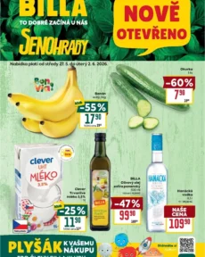 Akční leták Billa – Speciál: Senohraby platný od 27.05.2026