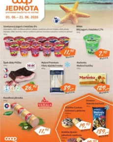 Nejnovější Coop leták platný od 01.06.2026 ⭐