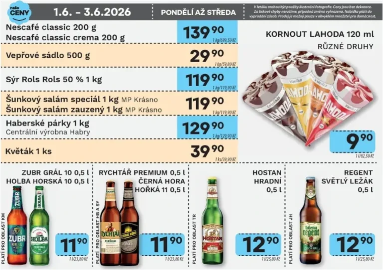Akční leták Coop HB – Naše ceny platný od 28.05.2026 - strana 2
