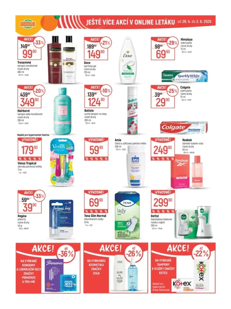 Akční leták Globus – Ostrava – Plesná platný od 20.05.2026 - strana 48