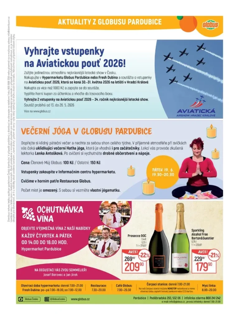 Akční leták Globus – Pardubice platný od 20.05.2026 - strana 43