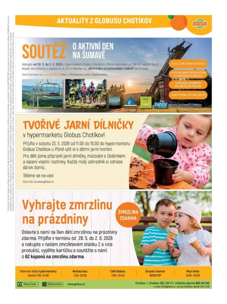 Akční leták Globus – Plzeň – Chotíkov platný od 20.05.2026 - strana 43