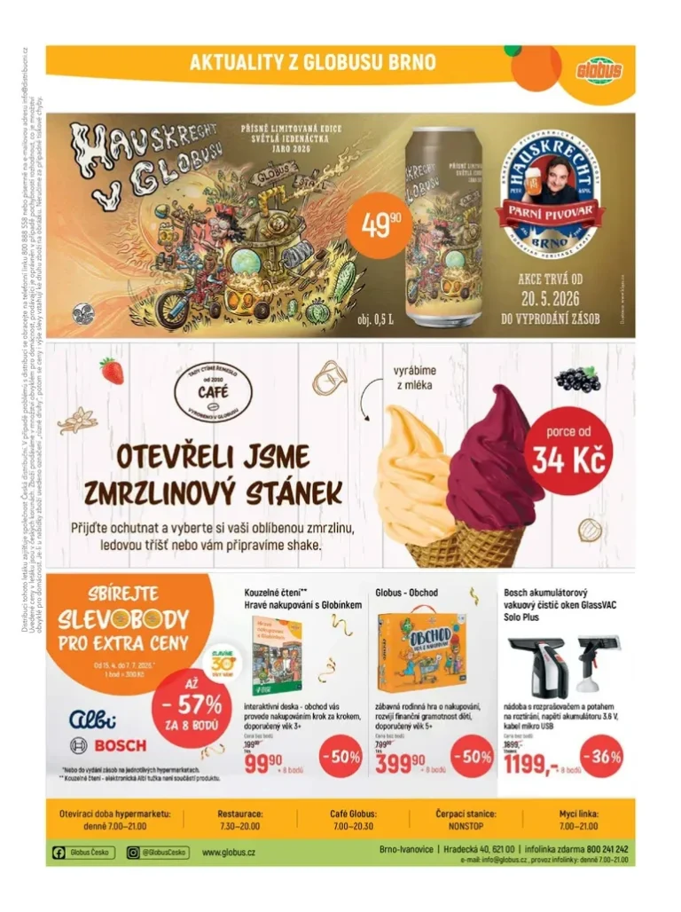 Akční leták Globus – Brno platný od 20.05.2026 - strana 43