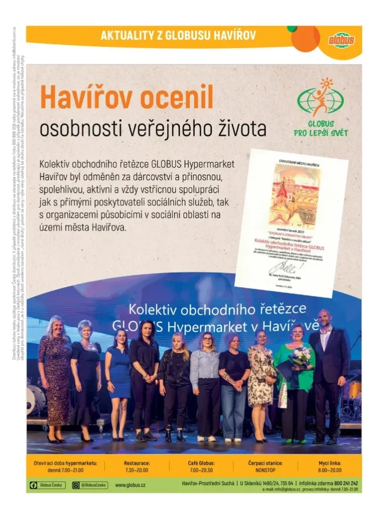 Akční leták Globus – Havířov – Prostřední Suchá platný od 20.05.2026 - strana 43