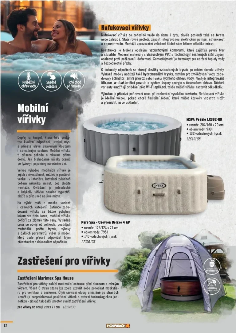 Akční leták HORNBACH – Bazény platný od 06.05.2026 - strana 18