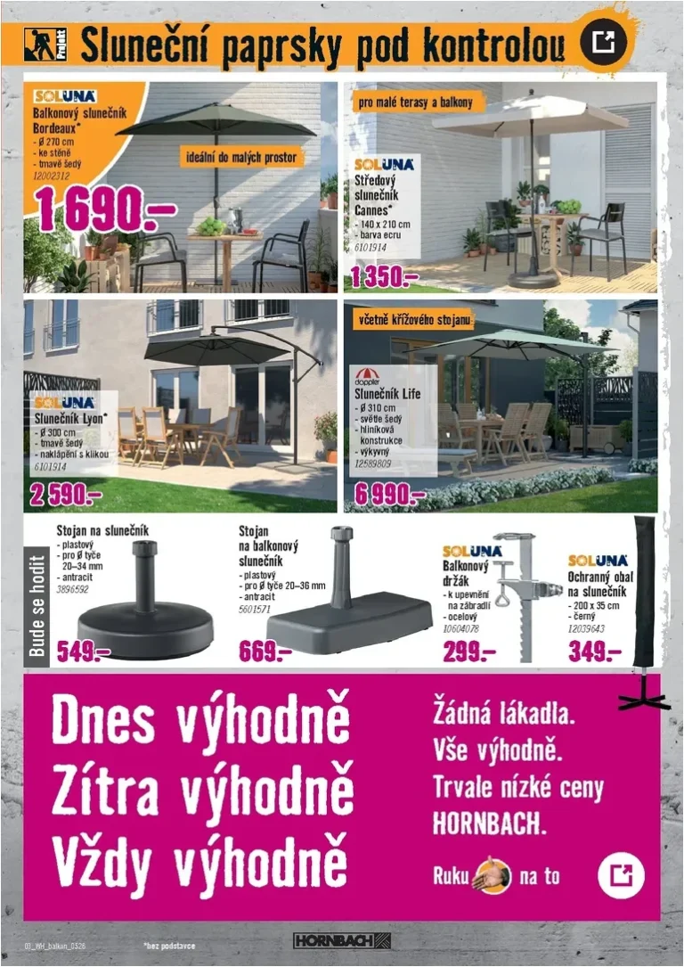 Akční leták Hornbach – Balkon platný od 13.05.2026 - strana 3
