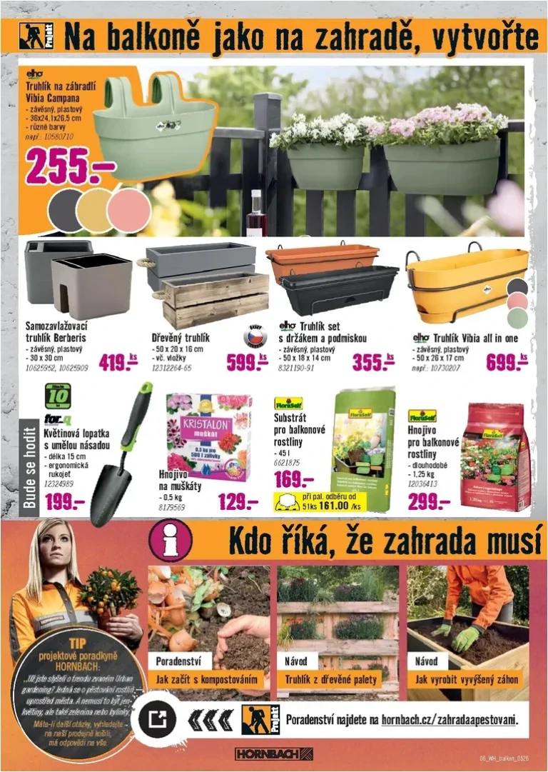 Akční leták Hornbach – Balkon platný od 13.05.2026 - strana 6
