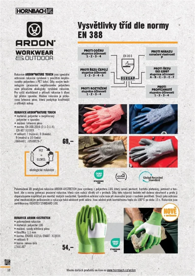 Akční leták HORNBACH – Pracovní oblečení platný od 22.04.2026 - strana 18