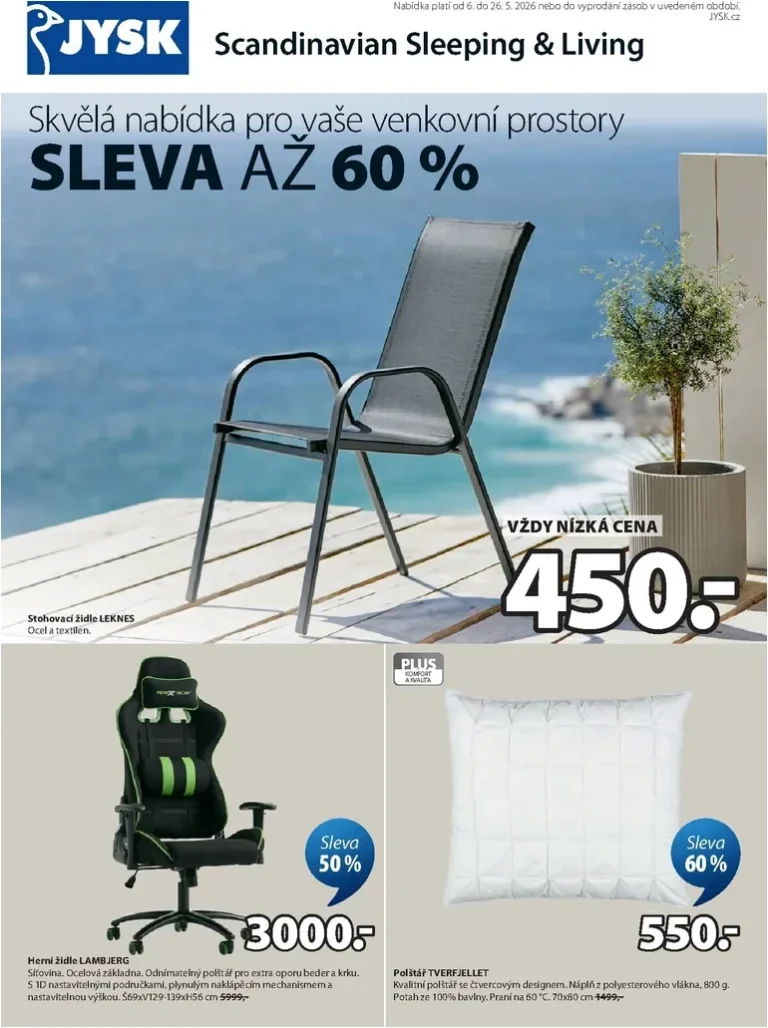 Akční leták JYSK platný od 06.05.2026 - strana 1