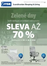 Akční leták JYSK platný od 20.05.2026