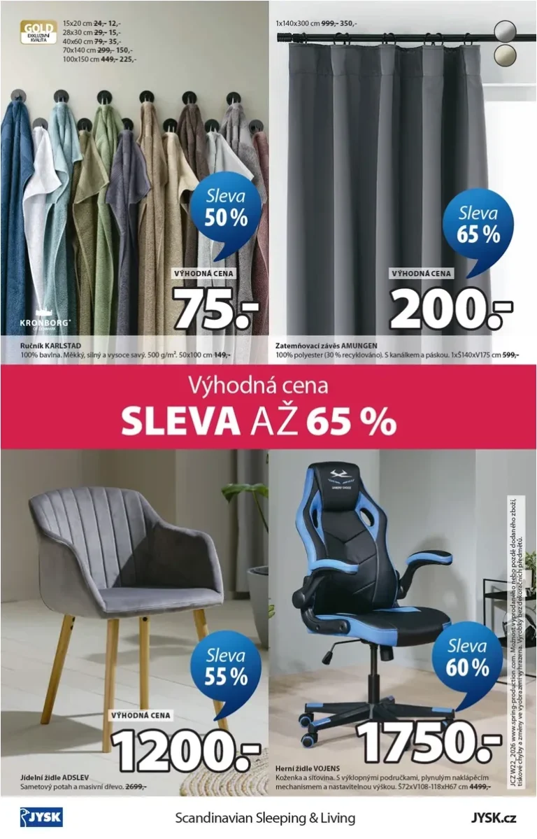 Akční leták JYSK – Aktuální leták platný od 27.05.2026 - strana 17