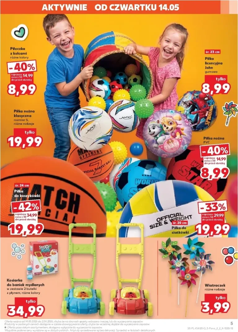 Akční leták Kaufland Polsko – Den dětí platný od 14.05.2026 - strana 5
