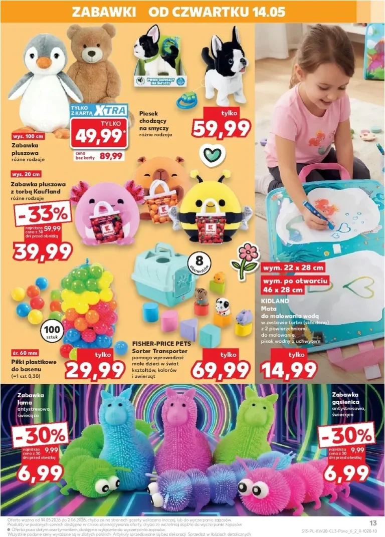 Akční leták Kaufland Polsko – Den dětí platný od 14.05.2026 - strana 13