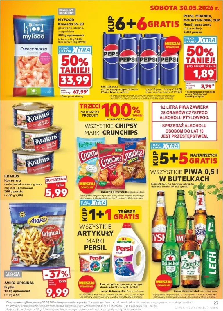 Nejnovější Kaufland Polsko leták platný od 28.05.2026 ⭐ - strana 23