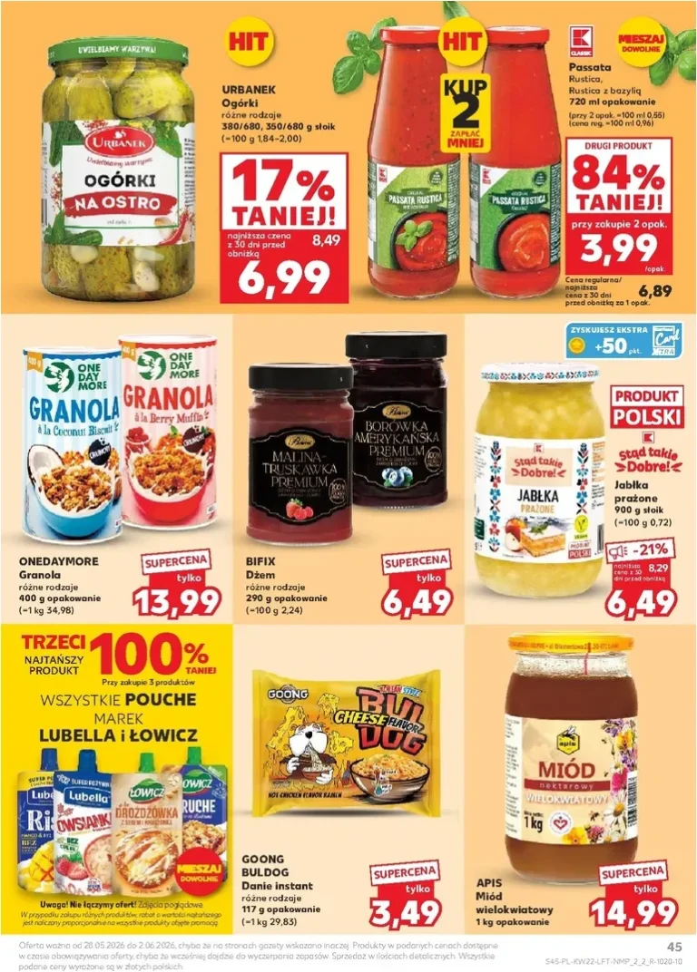 Nejnovější Kaufland Polsko leták platný od 28.05.2026 ⭐ - strana 45