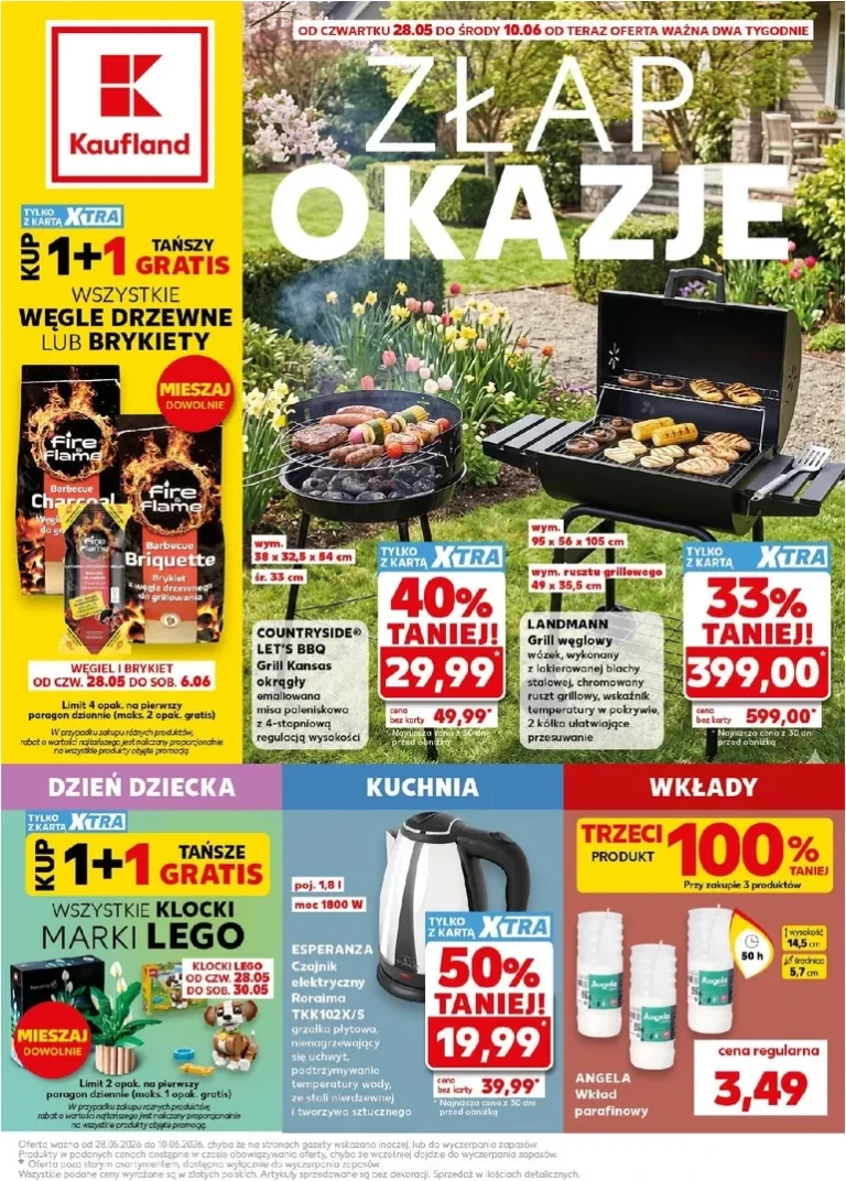 Nejnovější Kaufland Polsko leták platný od 28.05.2026 ⭐ - strana 1