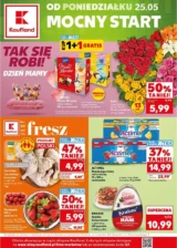 Akční leták Kaufland Polsko platný od 25.05.2026