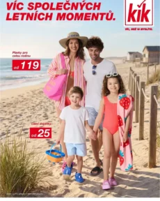 Akční leták KiK platný od 25.05.2026