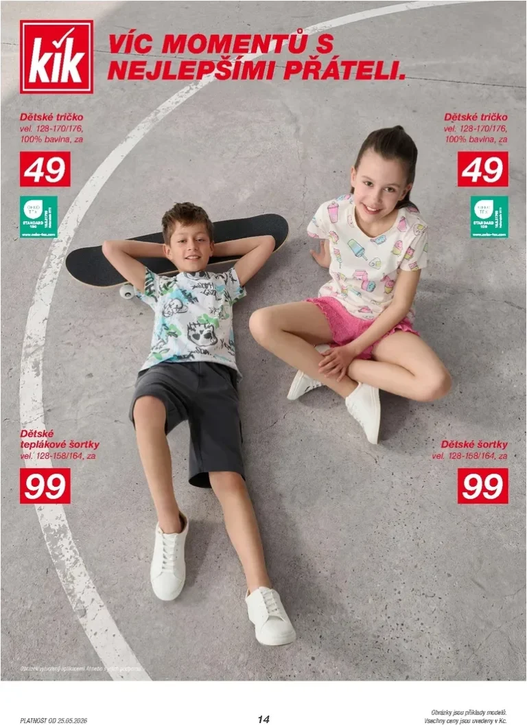 Akční leták KiK platný od 25.05.2026 - strana 14