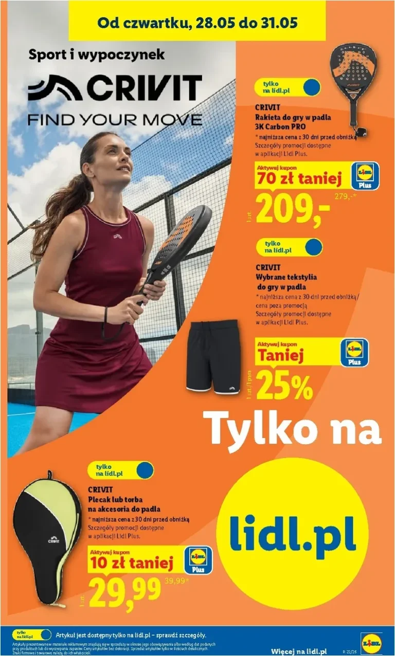 Akční leták Lidl Polsko – Katalog ważny platný od 25.05.2026 - strana 39
