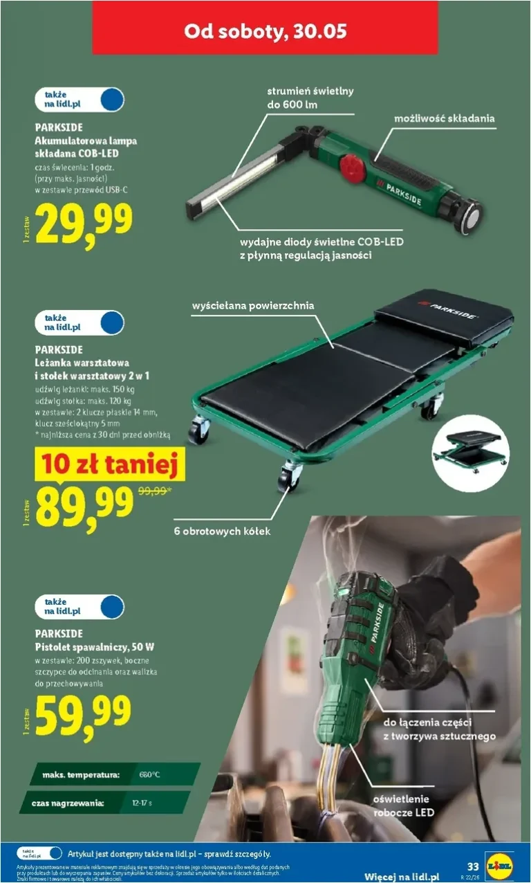 Akční leták Lidl Polsko – Katalog ważny platný od 25.05.2026 - strana 47