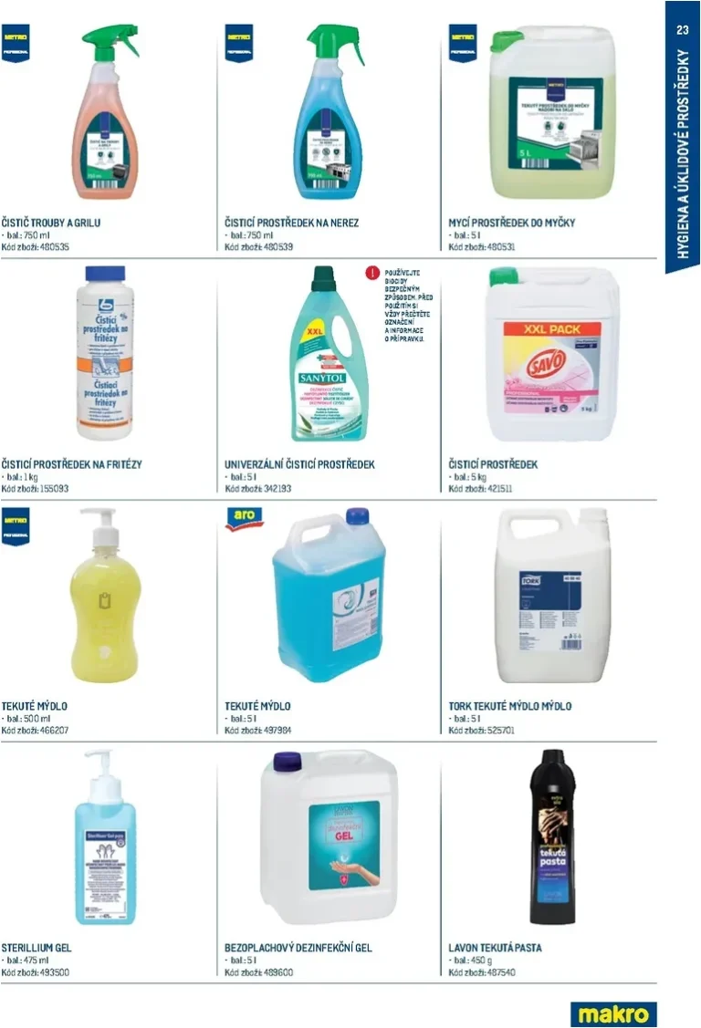 Akční leták Makro – Letní sezona platný od 14.05.2026 - strana 23