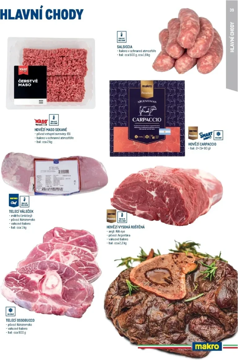 Akční leták Makro – Itálie platný od 15.05.2026 - strana 39
