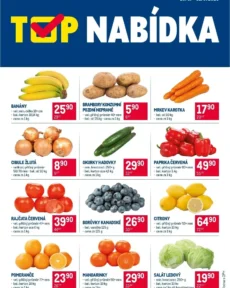 Akční leták Makro – TOP ovoce a zelenina platný od 25.05.2026