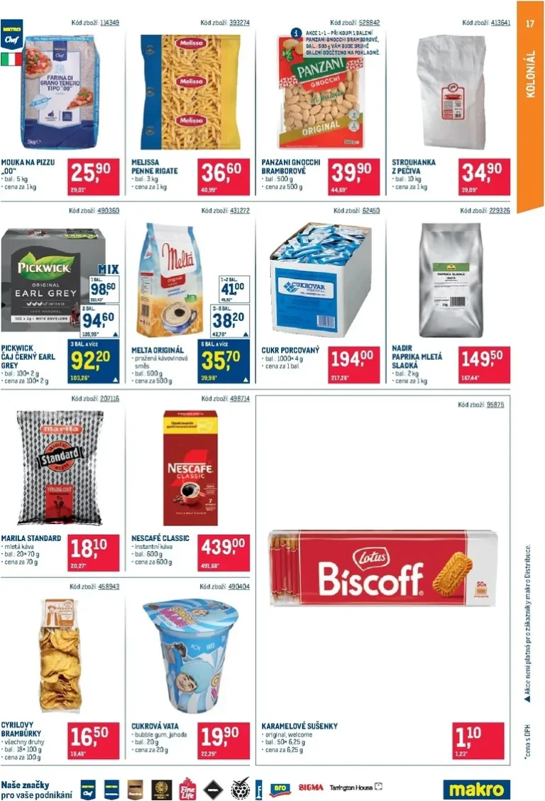 Akční leták Makro – Gastronomie platný od 20.05.2026 - strana 17