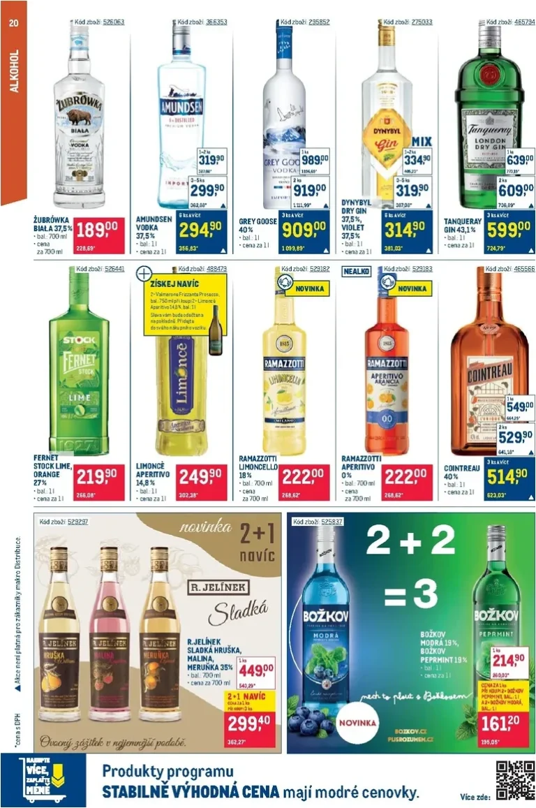 Akční leták Makro – Gastronomie platný od 20.05.2026 - strana 20