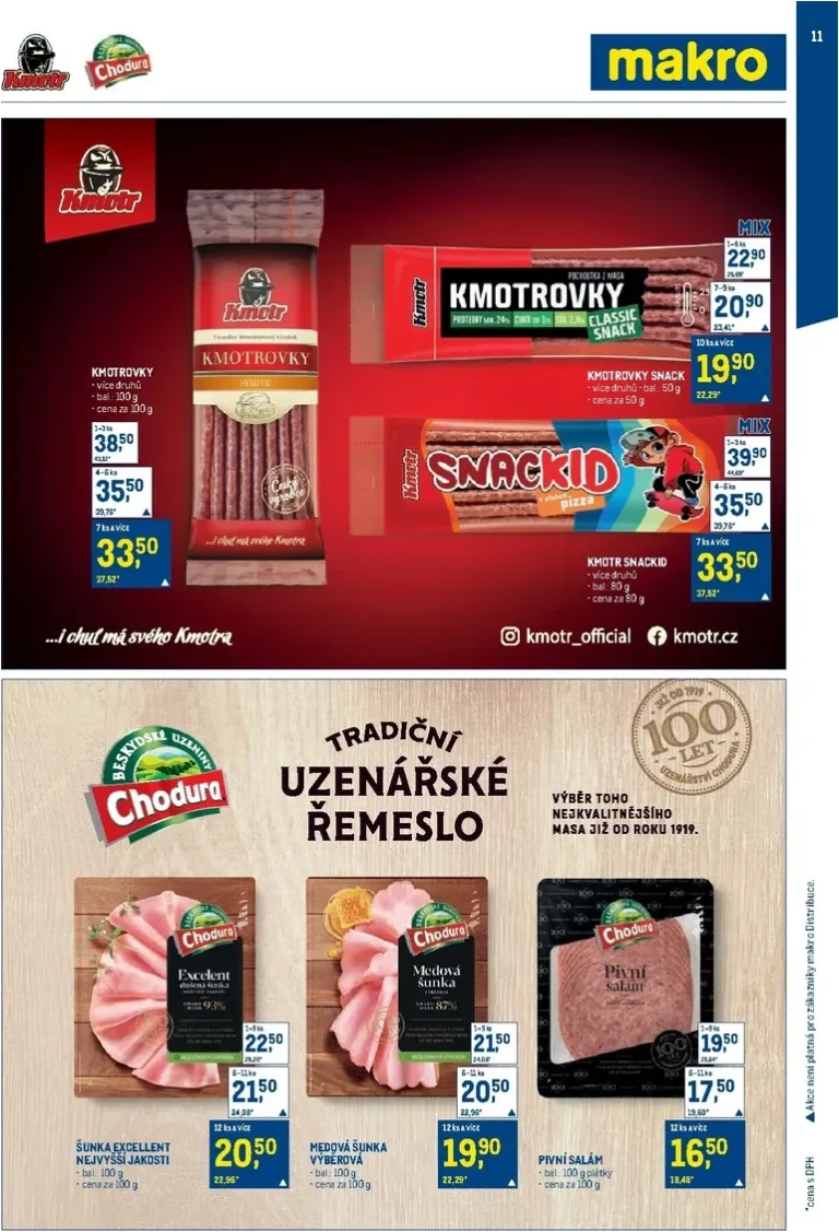 Akční leták Makro – Obchodní partneři platný od 20.05.2026 - strana 11