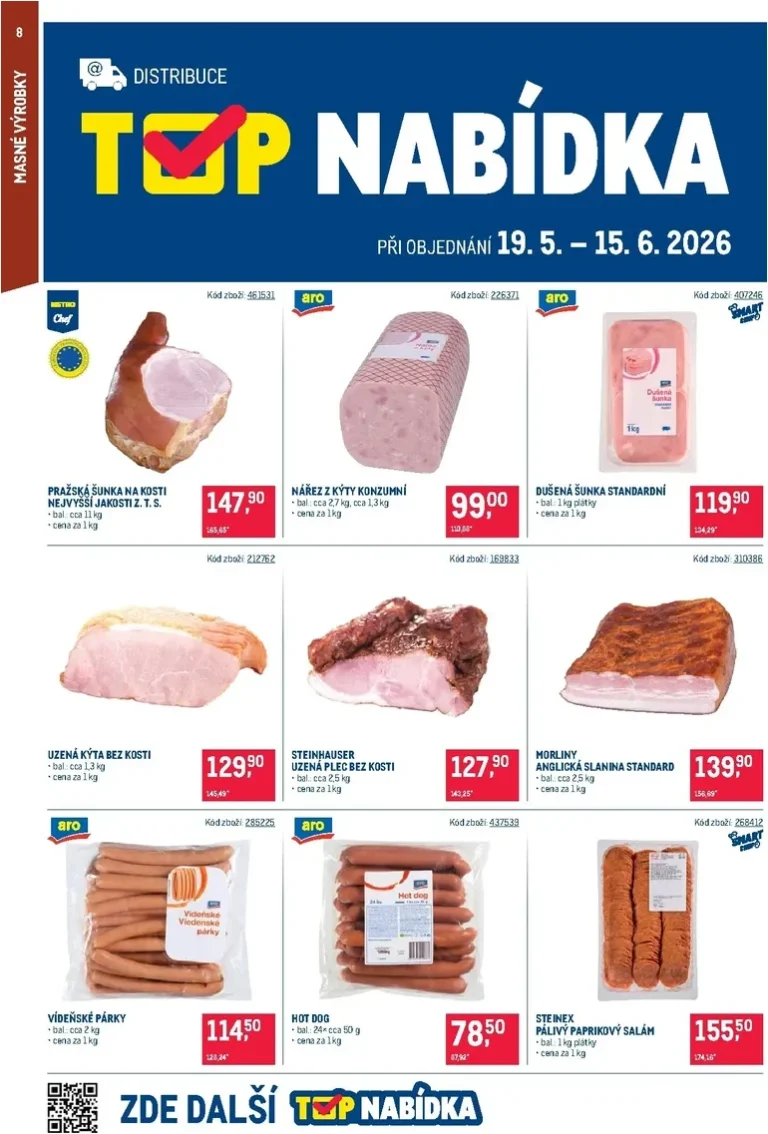 Akční leták Makro – Gastronomie – Distribuce platný od 19.05.2026 - strana 8