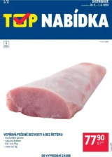 Akční leták Makro – TOP maso – Distribuce platný od 26.05.2026