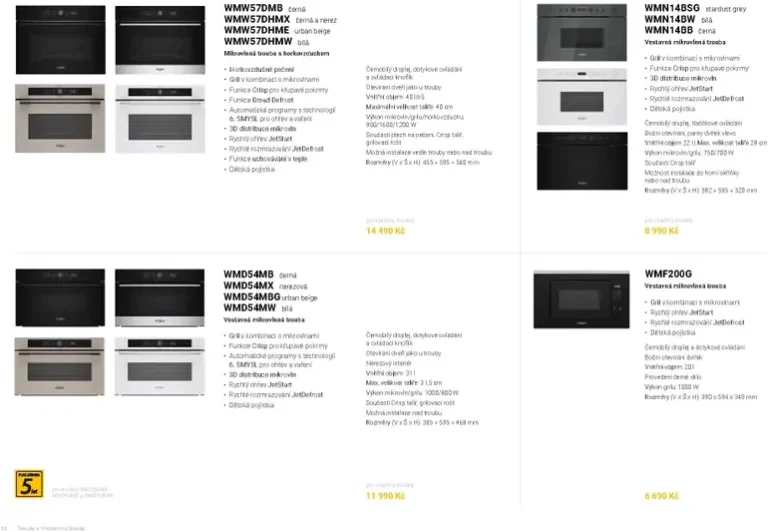 Akční leták Möbelix – Whirlpool platný od 28.02.2026 - strana 12