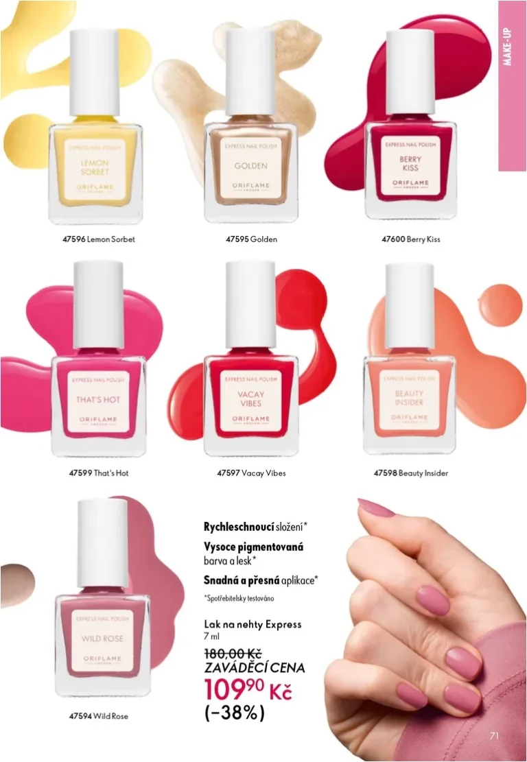 Akční leták Oriflame platný od 06.05.2026 - strana 71