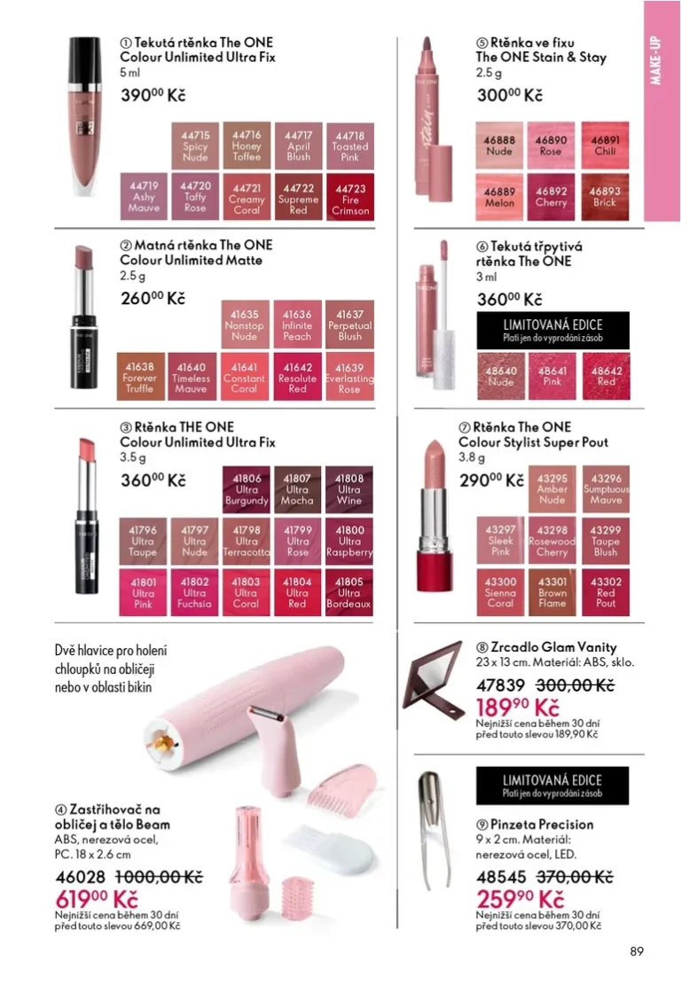 Akční leták Oriflame platný od 06.05.2026 - strana 89